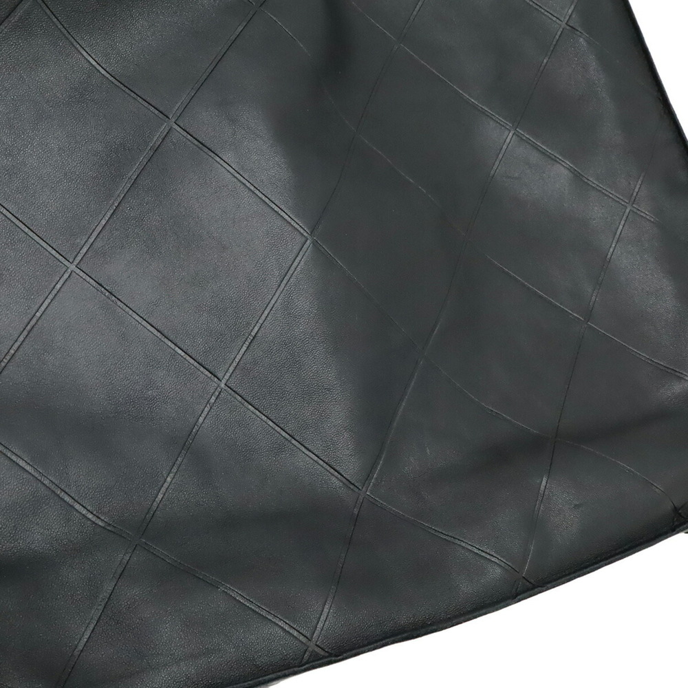 CHANEL Black Lambskin Leather Shoulder Bag - Picture 10 of 10